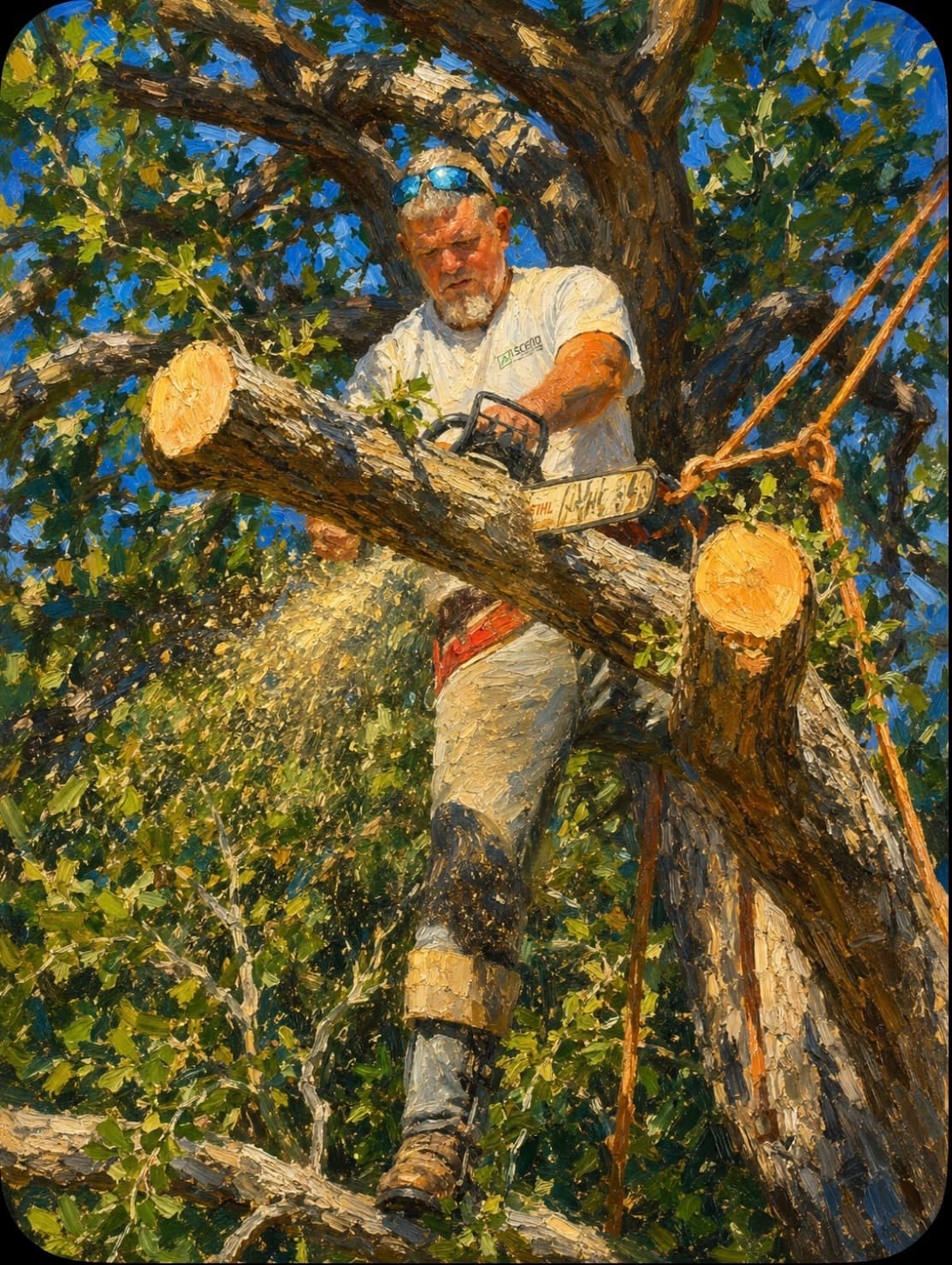 Residential tree pruning and shaping service